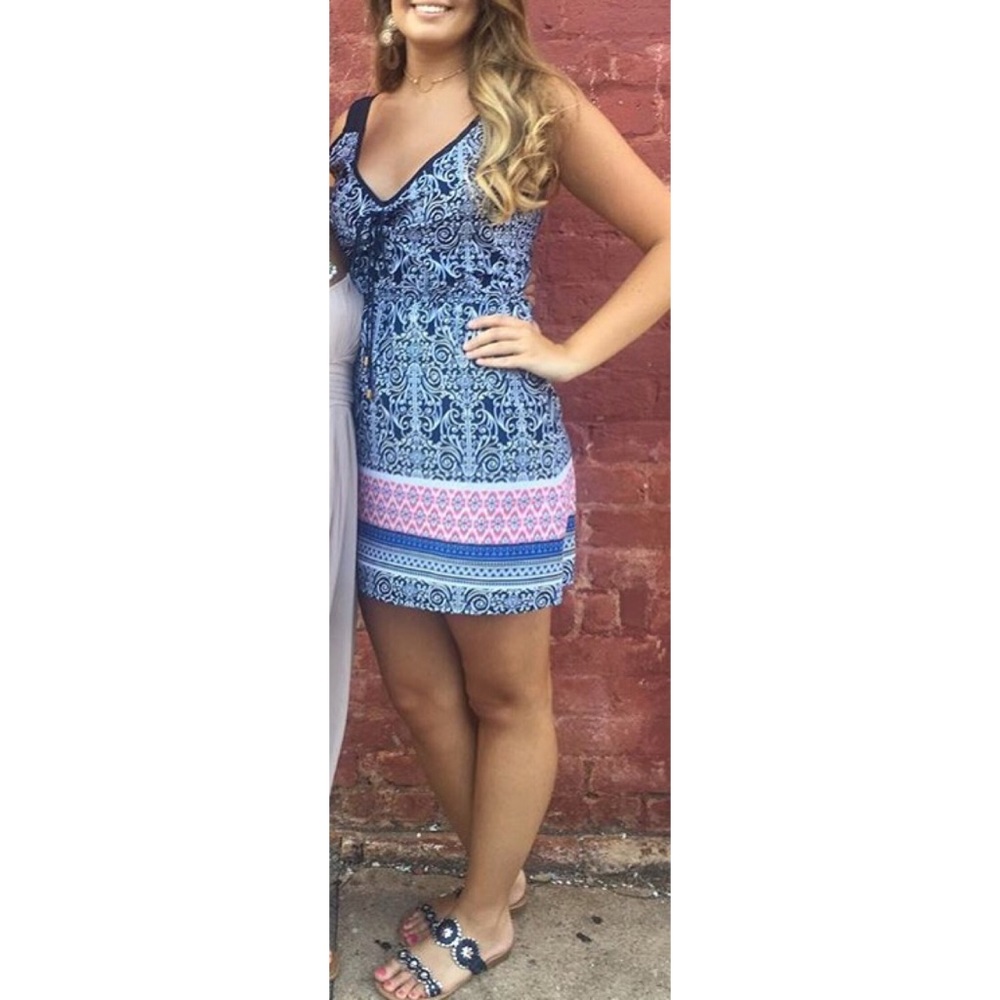 Patterned sundress